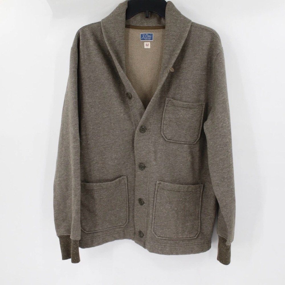 J. Crew Men’s Vintage Fleece in Taupe, size M